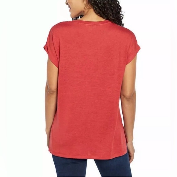 Orvis Ladies' Tunic Top, Mineral Red, XXLarge - Picture 4 of 7
